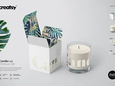 Candle Mockup Set v.1 candle mockup set v.1 creatsy custom customizable design etsy mock mockups personalized print printable printed printing shop sublimated sublimation template up