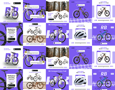 Mountain Bike | Cycle - Social Media branding design graphic design typography