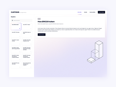 Customs b2b crypto dashboard product design ui ux visual design