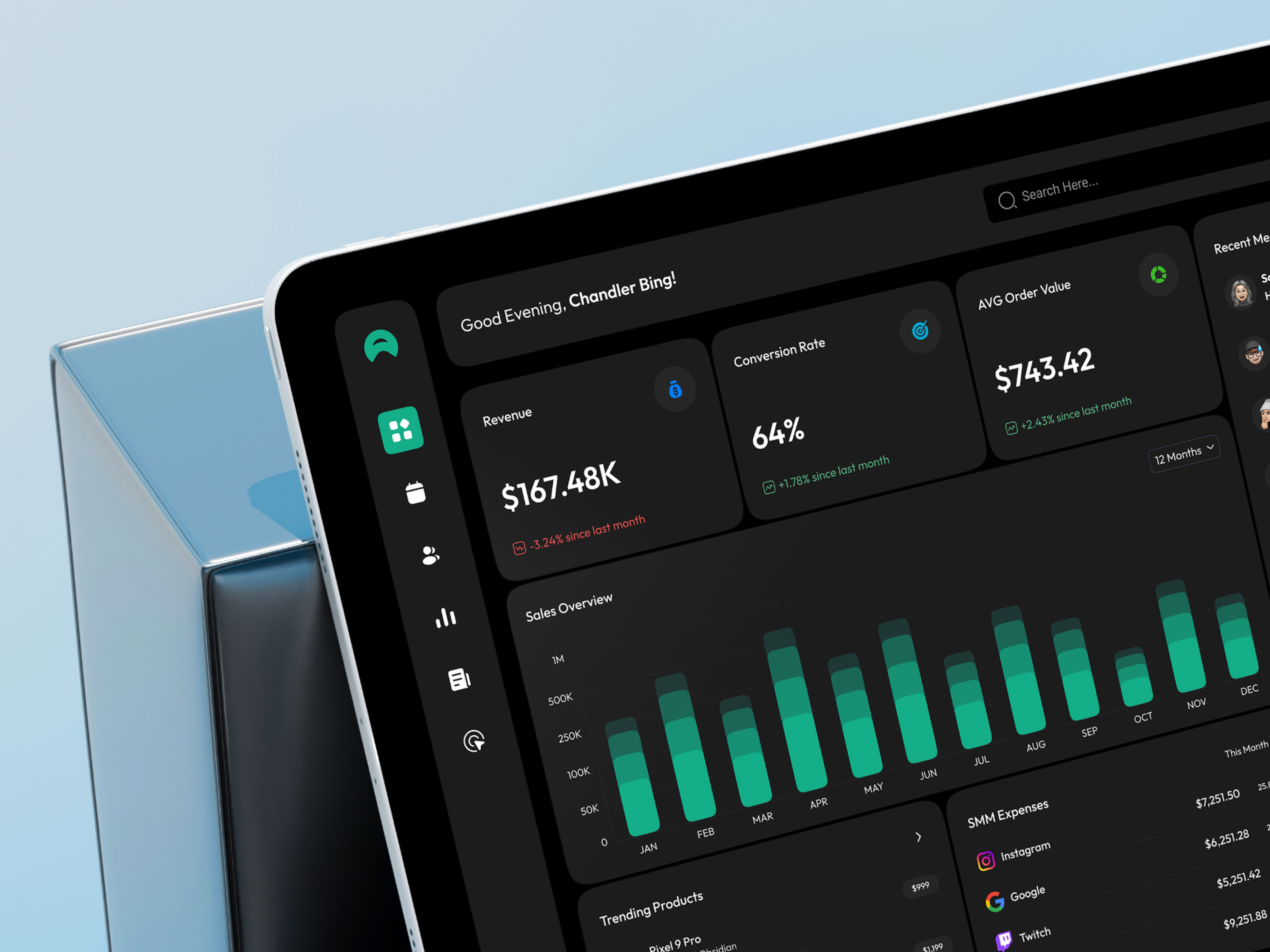 AstraTrack - CRM Dashboard b2bsaas businessdashboard conversionoptimization crmdesign crmsoftware dashboardui datavisualization enterprisesoftware leadmanagement pipelinetracking productdesign saasdesign salesautomation salescrm salesdashboard salesmanagement salestracking uiuxdashboard uxuidesign webappdesign