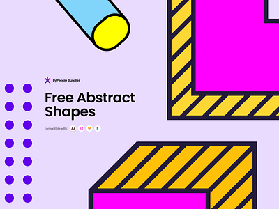 Free Abstract Shapes abstract decoration download elements free freebie illustration shapes vector