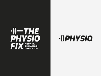 Repair. Enhance. Prevent. barbell brand identity brand identity design branding crossfit design fitness coach gym branding logo logo concept logo design physical therapy sport branding wellness