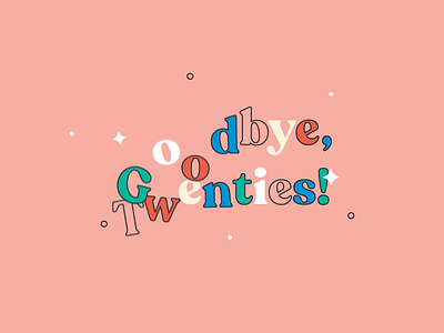 Goodbye 20s 2d after effects animation birthday flat goodbye hand happy birthday vector wave
