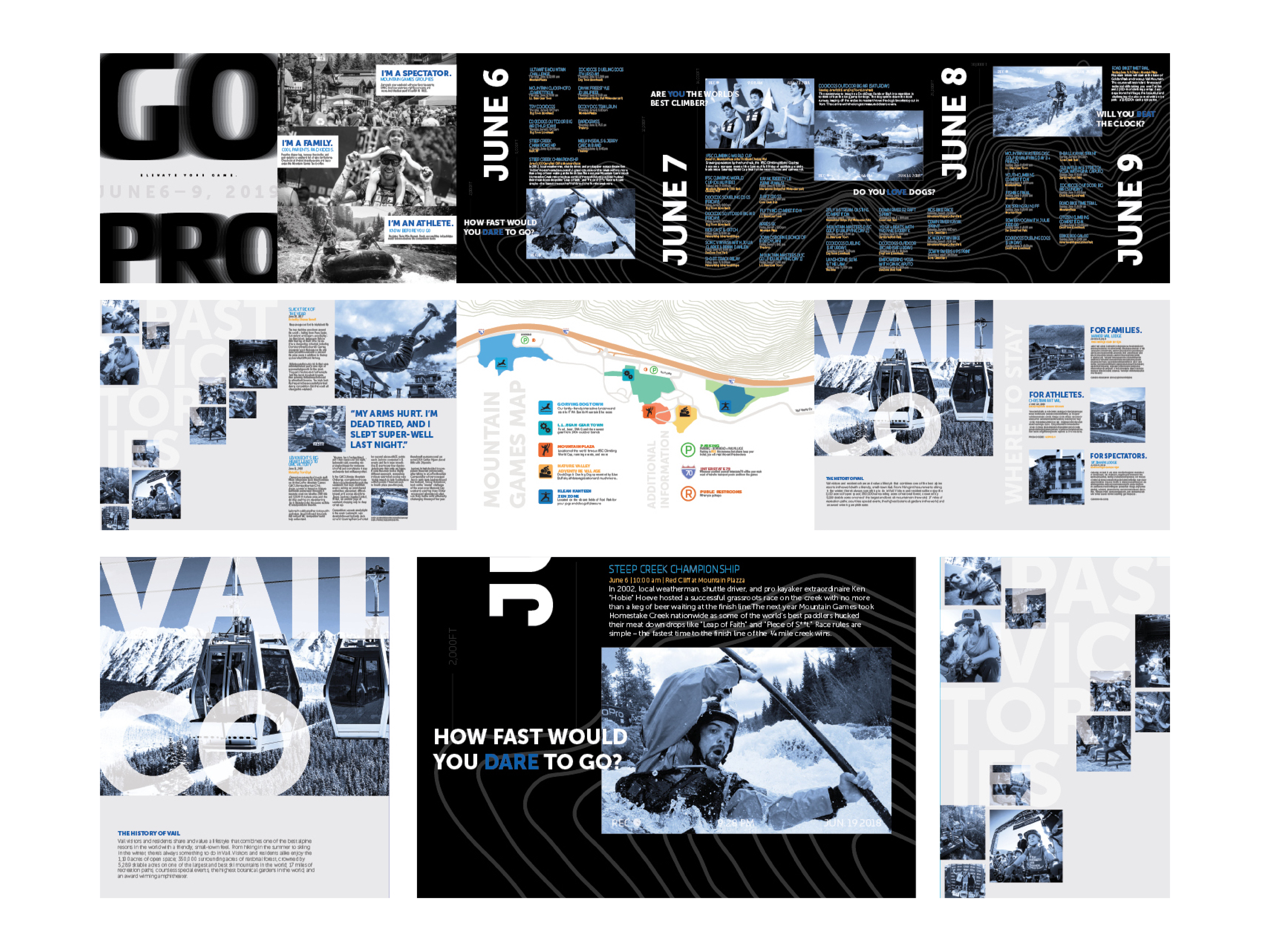 Example of GoPro Mountain Games