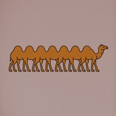 Complex Camel adobe illustrator animal camel caravan graphic illustration illustrator mug retro