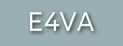 E4VA (White & Gray) art direction artdirection bold branding clean color color palette colors concept concepts creative design fresh graphic design idea logo new palette trust vector