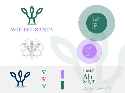 WOLEFE SANTA asik mahmud hassan brand inanity branding concepts designe designer graphic design icon icon idea idea illstrator illustration logo logo branding logo concepts logo visual typography vector visual wolefe santa