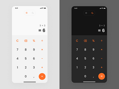 Calculator UI #DailyUI Day 04 app dailyui design figma mobile mobile ui ui ux