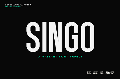 Singo | Free Download Sans Display Font beautiful branding display ont font layered font logo logo design modern sans serif font