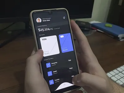 Bank App Design ProtoPie app bank bank app bank design batix chart clean design finance app fintech mobile mobile app mobile design money transfer protopie transfer ui ui design ui ux wallet app