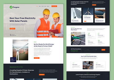 Evergreen - Website Design design dibbble explore ui xd design