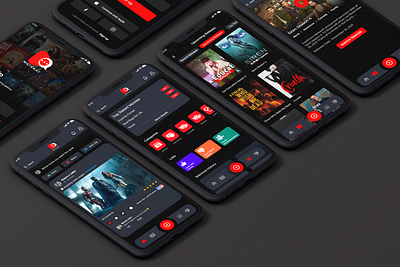 WatchChat UI moobileui ott productdesign ui ux