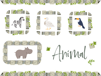 Cute Animal animal design graphic design illustration vector