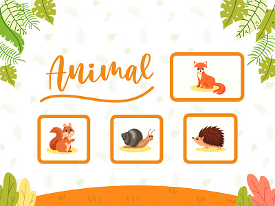 Animals Cartoon animal design graphic design illustration vector