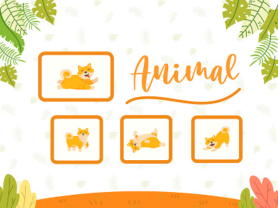Dog Animals animal design dog graphic design illustration vector