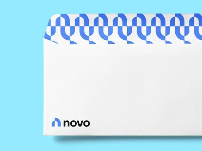 Novo.co Brand Identity b2b bank brand design branding door financial fintech identity logo modern money n pattern saas simple small business stationery symbol tech visual identity system