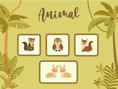 Happy Animal animal design graphic design illustration vector