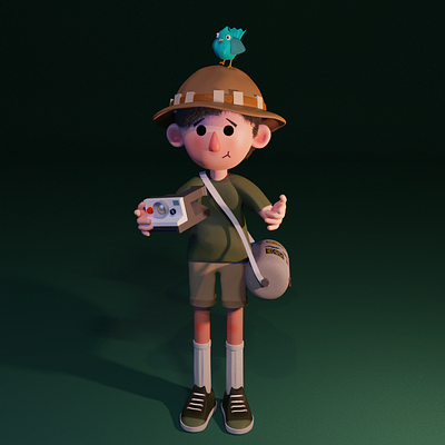 Cheese! 3d artwork character design illustration