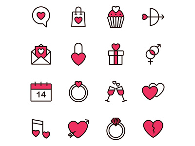 Free Valentine Icons Set cartooning design free icons free love icon free valentine icon freebie illustration illustrator love valentine valentine icon valentine vector valentines day vector vector design vector download vector icons