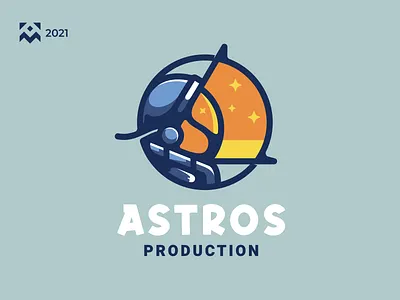 Astros Logo astonaut branding design digital icon illustration lineart logo mascot modern space symbol vector