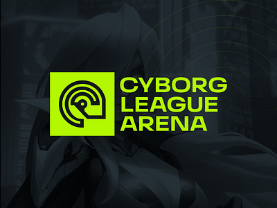 CYBORG LEAGU ARENA LOGO/BRANDING abstract adobe brand brand design brand identity branding branding and identity branding design cyborg design game graphic design illustration logo logo type logoidentity logomark logotype minimal robot