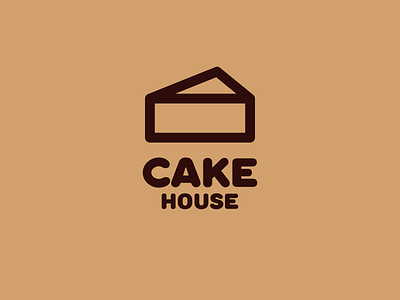 CAKE house art branding cake design house logo logodesign logotype patisserie sweetshop
