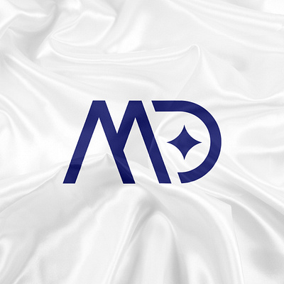 MD LOGO DESIGN branding graphicdesign illustration logo logodesign logodesigner logomark logotype md logo vector