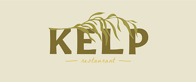 Kelp Restaurant Branding branding branding design design logo