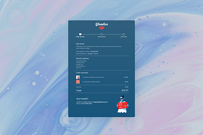 Daily UI :: 017 - Email receipt 017 dailyui product design ux web