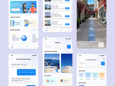 Vaccine Mobile App app design mobileapp mobiledesign ui us userexperience userinterface ux vaccine