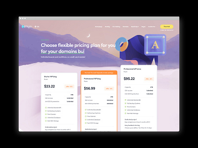 Our newest project EMYUI🔥 whmcs 8.3 template