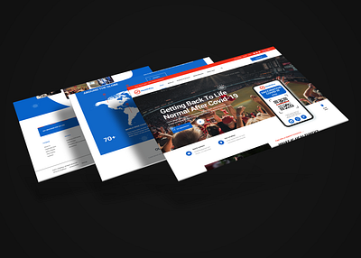 Website Design For HealthKey creative website health website website design
