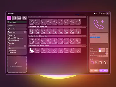IconLab adobe app dotchallenge icon ui xd