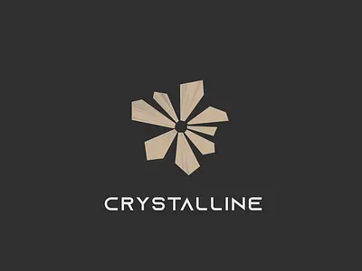 Crystalline Raw Diamonds logo 3d branding design graphic design illustration logo