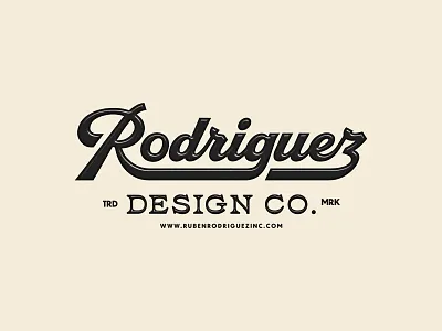 Rodriguez Design Co. badge design graphic design graphic design logo illustration lettering lockup logo text type typography ui