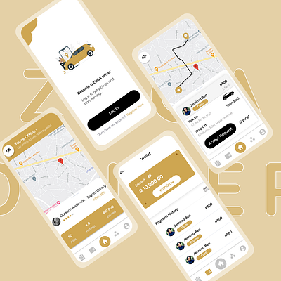 Mobile design for Zuga- A transportation app for Drivers dailyuichallenge design driver app mobile app mobile design transportation app ui uidesign uiux design