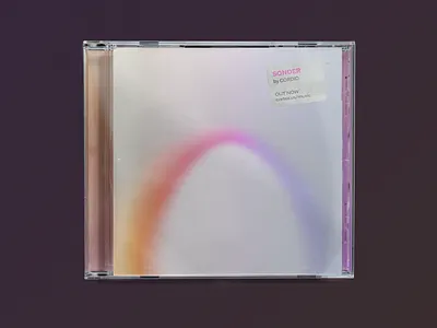 New album, Sonder album ambient ambient music artwork cd disc gradient minimal music tunes vinyl