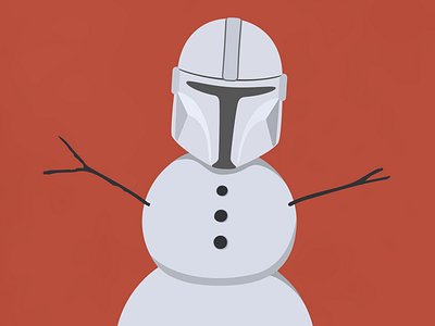 Snowmandalorian christmas clothing brand mandalorian snowman star wars t shirts tshirt