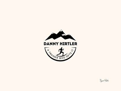 Danny Hirtler Mountain Snow Trainer Vintage Logo app badge brand identity branding design graphic design grow illustration logo logo design logotype minimal modern mountain professional retro snow trainer ui vintage logo