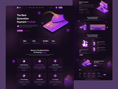SF-Pay (Card Payment Website Landing Page) bank card banking card checkout credit credit card credit card checkout credit card payment debit card landing page online payment payment payment app payment gateway payment method paypal uidesign uiux wallet website