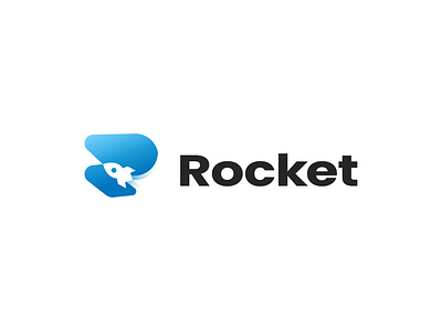 Rocket logo astronaut branding design launch letter r logo logo design logotype mercury minimal modren nasa negative space planet rocketship saturn spaceship spacex technology