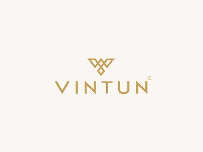 VINTUN bakery biscuit branding chocolate cookie dessert food logo luxuty sweets vintun