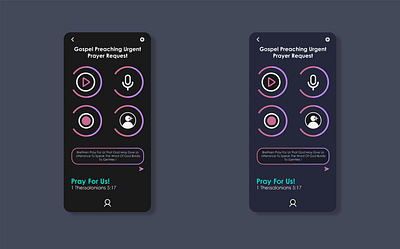 Dark mode App design branding design graphic design illustration ui ux vector