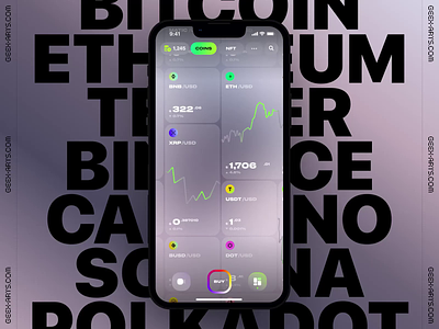 Coins Statistics animation bitcoin blockchain btc crypto cryptocurrency ethereum forex interface investor ios ios 16 iphone iphone 14 money trader trading