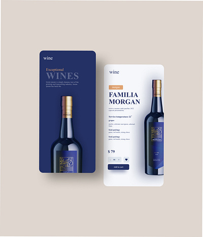 wine app app e commerce mobile uidesign uiux design