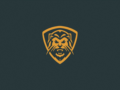 Lion's Den | Sketch badge branding crest cross design exercise fit fitness gym ipad lion logo minimal nutrition procreate sketch sports teeth