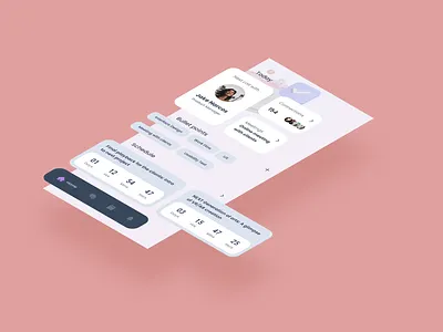 3D Effects in Figma 3d design graphic design inspiration mobile mockup ui ux