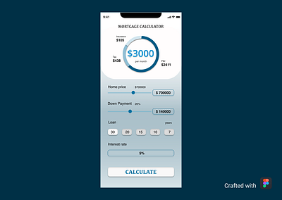 #DailyUI004 - Calculator branding da dailyui design graphic design ui ux web