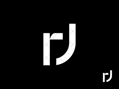 RJ Logo branding design graphic design icon j jr jr logo jr monogram lettermark logo logo design logoawesome logotype minimal monogram r rj rj logo rj monogram typography