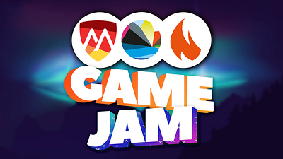 Game jam graphic design typography